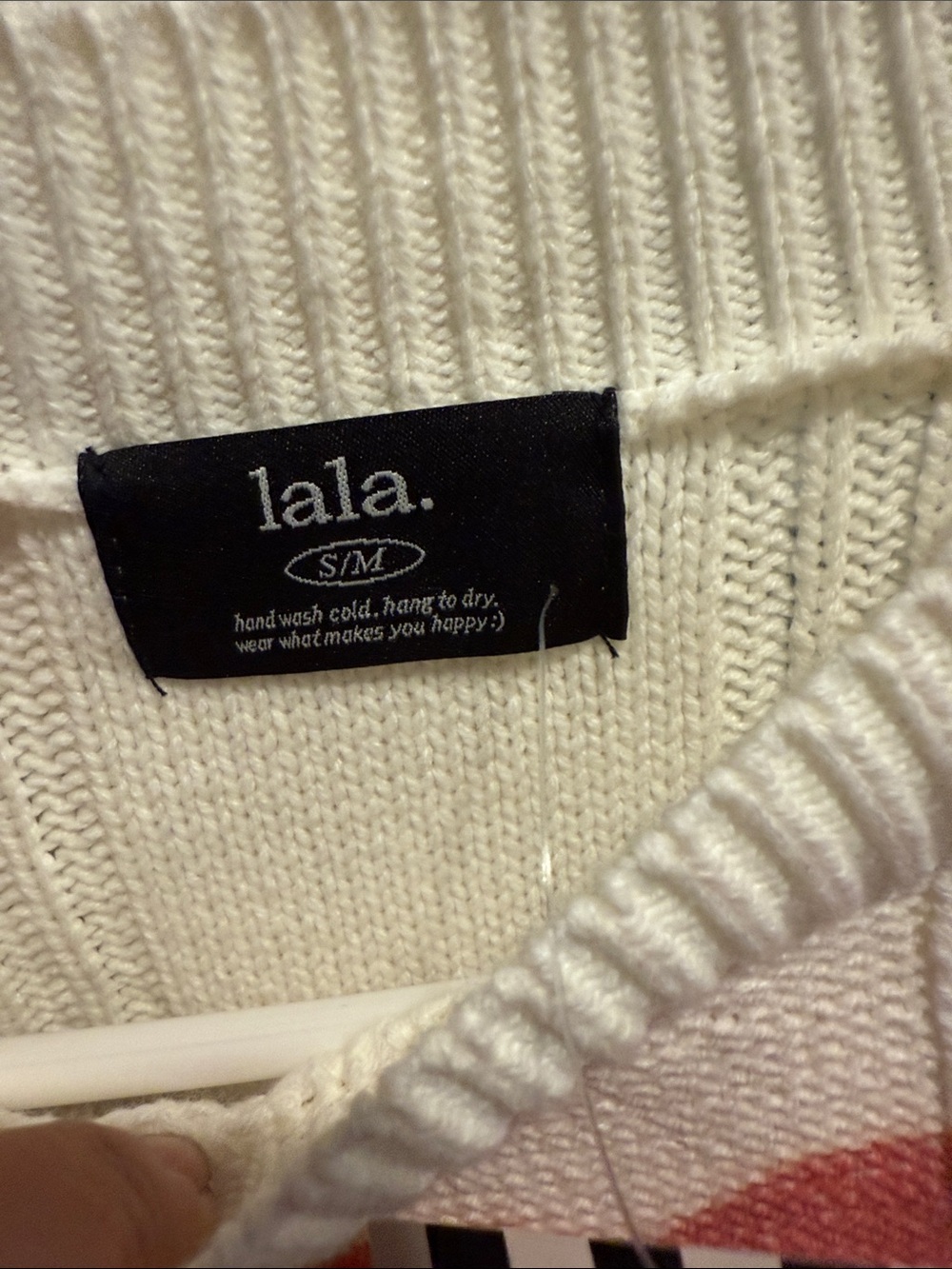 Lala ORIGINAL
Hypnotize Me Cable Knit Sweater nwt s/m boutique - Picture 5 of 7